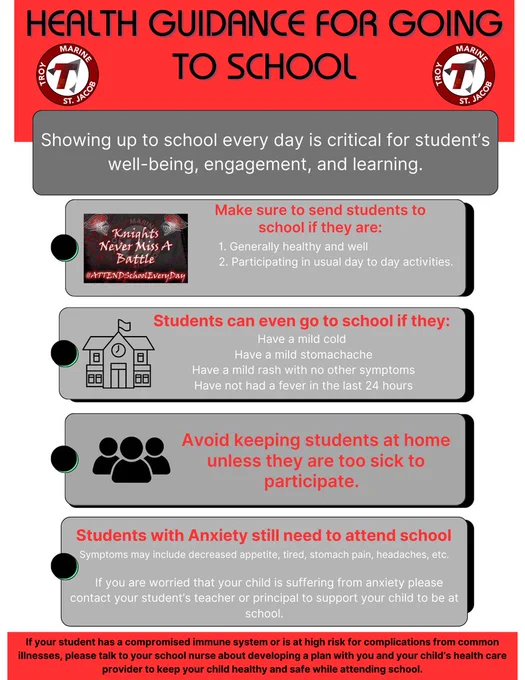Health Guidance For Going to School