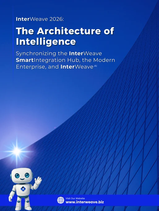 The Architecture of Intelligence:
Synchronizing the InterWeave SmartIntegration Hub, the Modern Enterprise, and InterWeave AI
🌐Learn more: https://interweave.biz/videos-and-ebooks/#ebooks