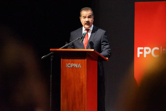 Junto al ministro de Salud, la directora general del INSNSB, Dra. Zulema Tomas, participó del lanzamiento del Observatorio de Cáncer de la @FPCPERU, plataforma que presenta datos sobre el cáncer a nivel nacional, lo que se convierte en evidencia útil para la toma de decisiones.