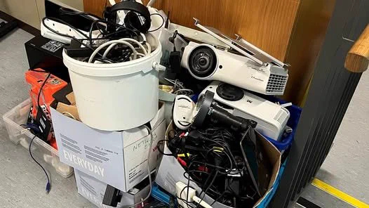 School Electrical Equipment for Collection and Safe Recycling 