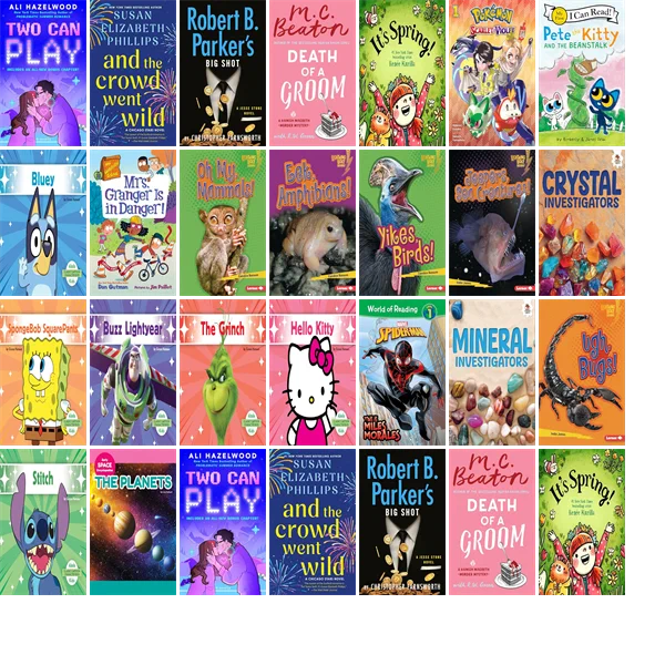 See what's new from your library