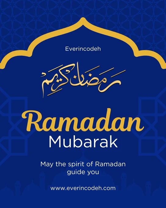 🌙 Ramadan Mubarak from Everincodeh

As the blessed month of Ramadan begins, we extend our warmest wishes to our clients, partners, and community around the world.

May this holy month bring peace to your hearts, clarity to your path, strength in your journey, and prosperity in your endeavors. Ramadan is a time of reflection, gratitude, discipline, and compassion. It reminds us of the power of intention, patience, and giving back.

At Everincodeh, we value the spirit of growth and purpose that Ramadan represents. May this month inspire meaningful progress in both personal and professional journeys.

Wishing you and your loved ones a peaceful and blessed Ramadan.