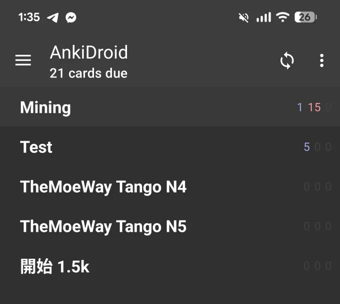 AnkiDroid screenshot 
