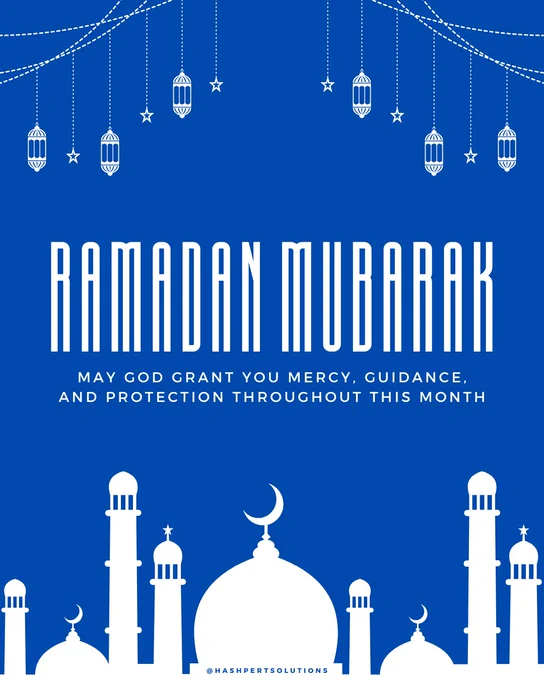 ✨ Ramadan Mubarak ✨
As this holy month begins, we send our warmest wishes to our clients, partners, and community ❤✨

May Ramadan bring peace, reflection, compassion, and renewed strength to you and your loved ones ❤💫

In a season shaped by patience and purpose, small acts of kindness matter. Taking time to listen, support others, and make space for what matters can make a lasting difference ❤💫

From all of us at Hashpert Solutions, we wish you a blessed and meaningful month ❤✨