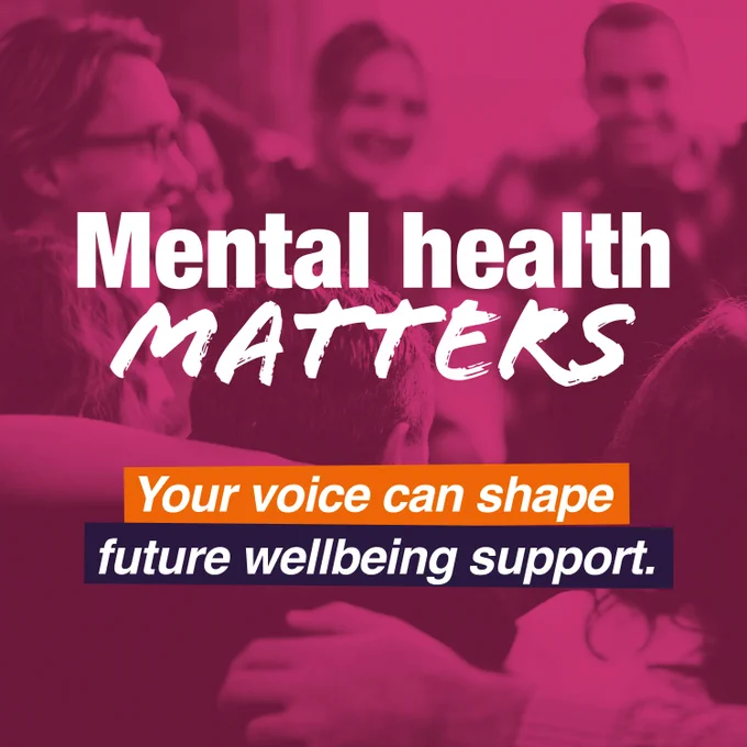Mental Health Matters.
Have your say in Forth Valley’s new wellbeing study. Your experience can help shape future support.
