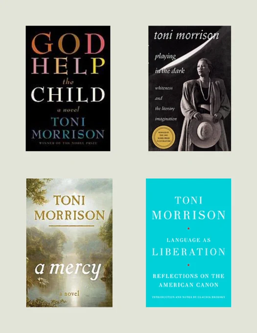 Good Help the Child

Playing In the Dark

A Mercy

Language as Liberation

Books available in our collection at library.fdu.edu/library