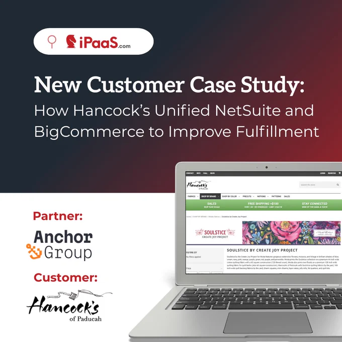 iPaaS.com NetSuite and BigCommerce Integration case study