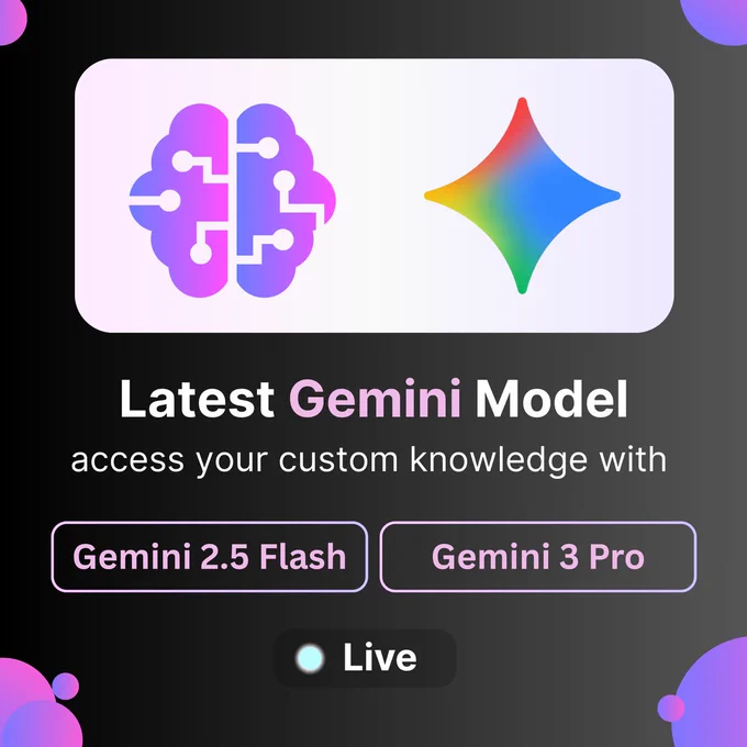 Power Your CustomGPT.ai Agents with Gemini