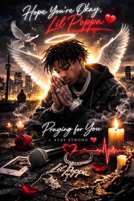 Hope the rumors about Lil Poppa aren’t true 😔