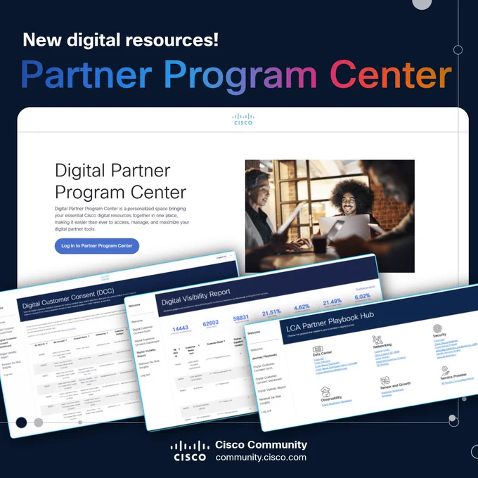 New digital resource for Cisco Partners | Cisco Digital Partner Program Center