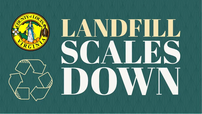 The scales are currently down at the Louisa County Landfill. We are working as quickly as possible on the repair.