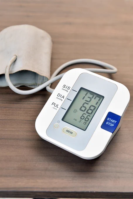Blood pressure cuff. 