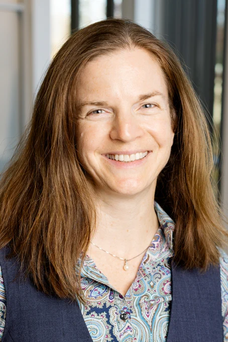 Headshot of Dr. Katie Siek, Professor at Indiana University - Bloomington, smiling.
