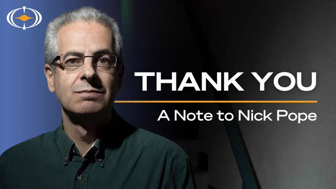 A Note of Support for Nick Pope