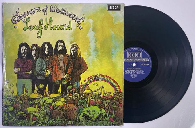 The album, titled Growers of Mushrooms (1971 Decca SKL-R 5094)