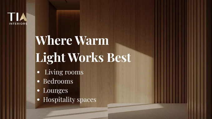 Interior scene showing cool lighting emphasizing precision, clarity, and functional design elements.
