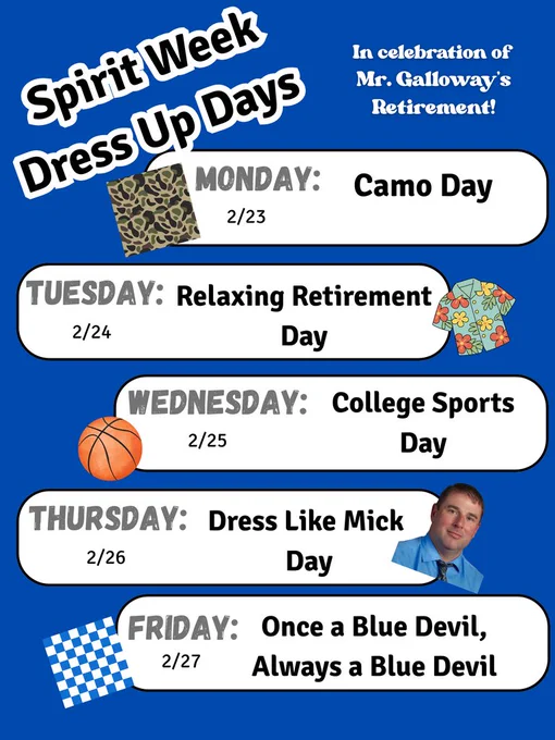 Spirit Week Mick
