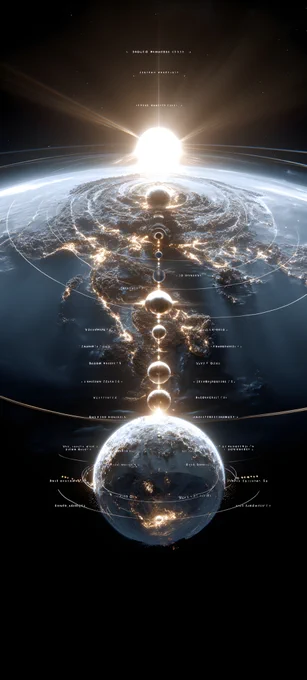 Cosmic cartography study! Exploring the boundaries of Negative Space and light alignment through celestial optics! 