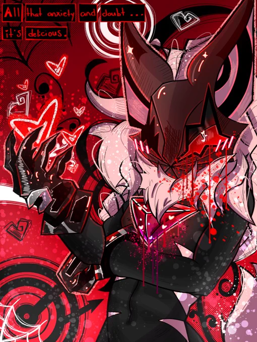 Imagine wrists, blood, and chocolate on the side.