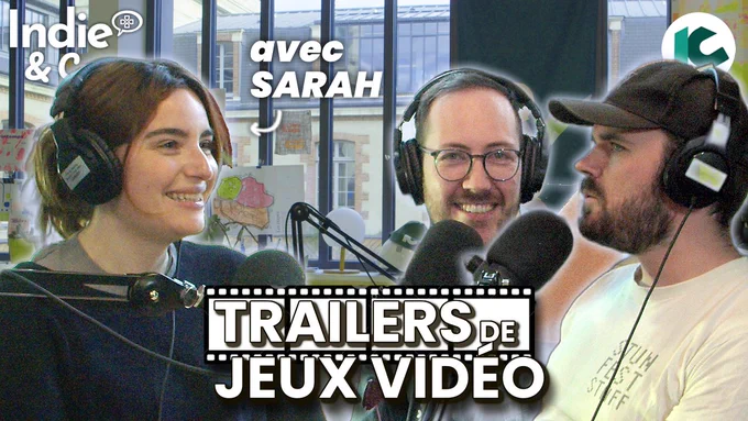 Miniature de l'épisode.
Trailers de jeux vidéos.
Avec Sarah.