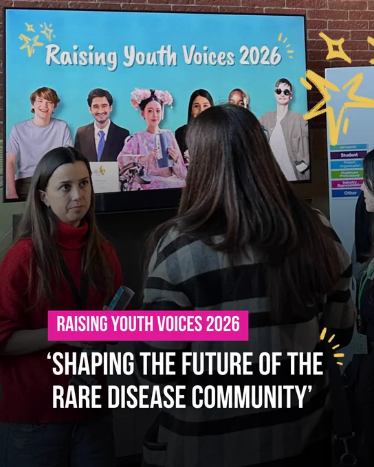 Raising Youth Voices 2026, Shaping the future of the rare disease community. 