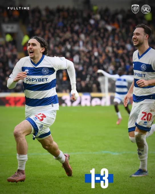 FULL TIME: Hull City 1-3 QPR