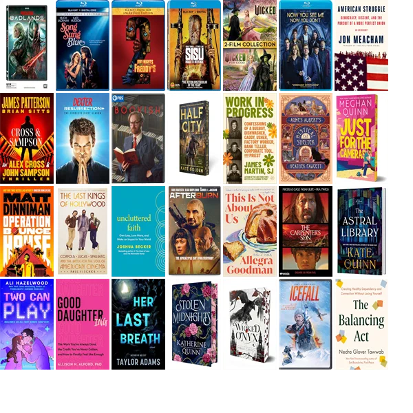 See what's new from your library