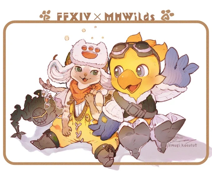 FF14, FFXIVART, MHWilds