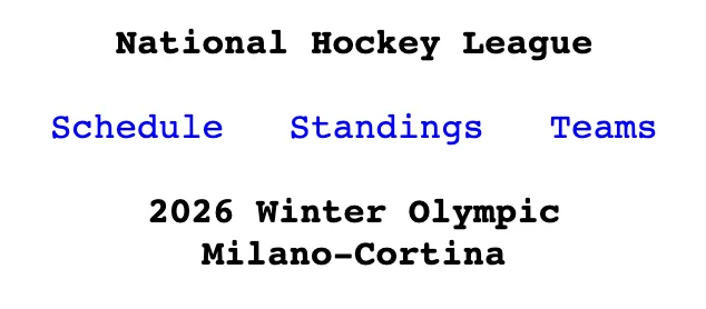 Typo on plaintextsports.com: "2026 Winter Olympic"