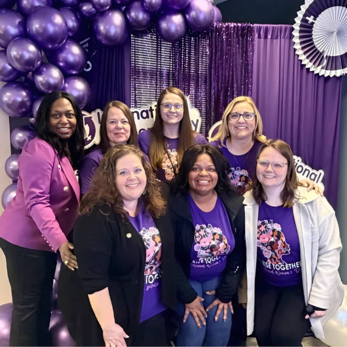 Members of our team at our Women’s Resource Group International Women’s Day event.