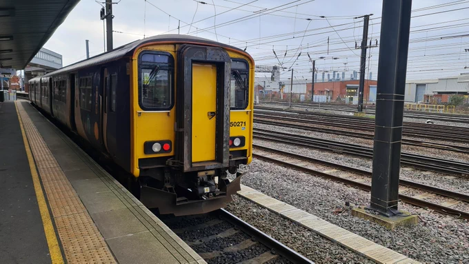 Northern Trains 150271 at Doncaster Railway Station Platform 0 