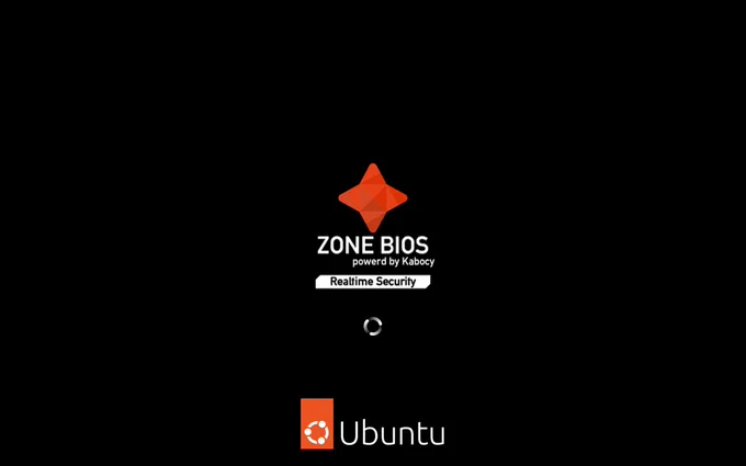 Ubuntu 24.04 LTSの起動画面