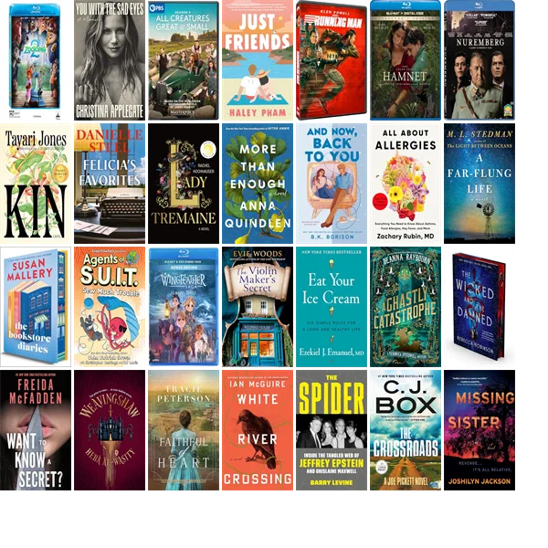 See what's new from your library