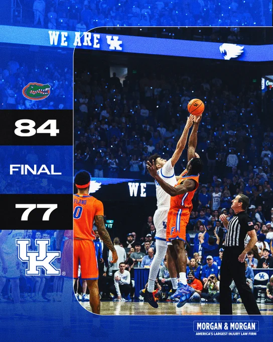 Final: Florida 84, Kentucky 77