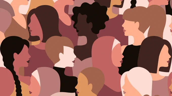 Illustration of women 