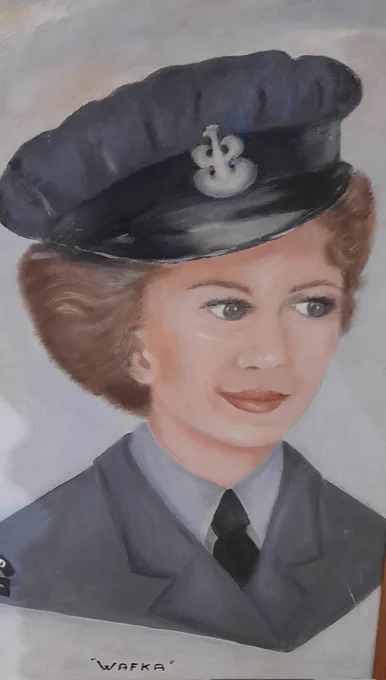 One of the Incredible exhibits dedicated to WAAF 's at The Polish Bomber Squadrons Centre. 