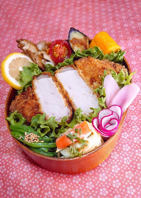 卵焼き
茄子味噌
舞茸ソテー
サラスパ
ほうれん草胡麻和え