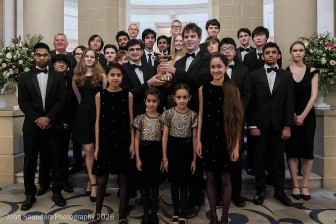 Teams and guests at the 2026 Varsity Chess Match