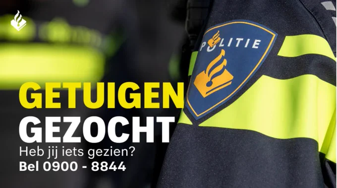 Getuigen gezocht  Op maandag 29 december 2025, tussen 17.45 en 18.00 uur,