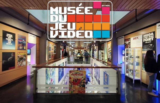 Illustration d’un des étages du musée du jeu vidéo d’Arcueil