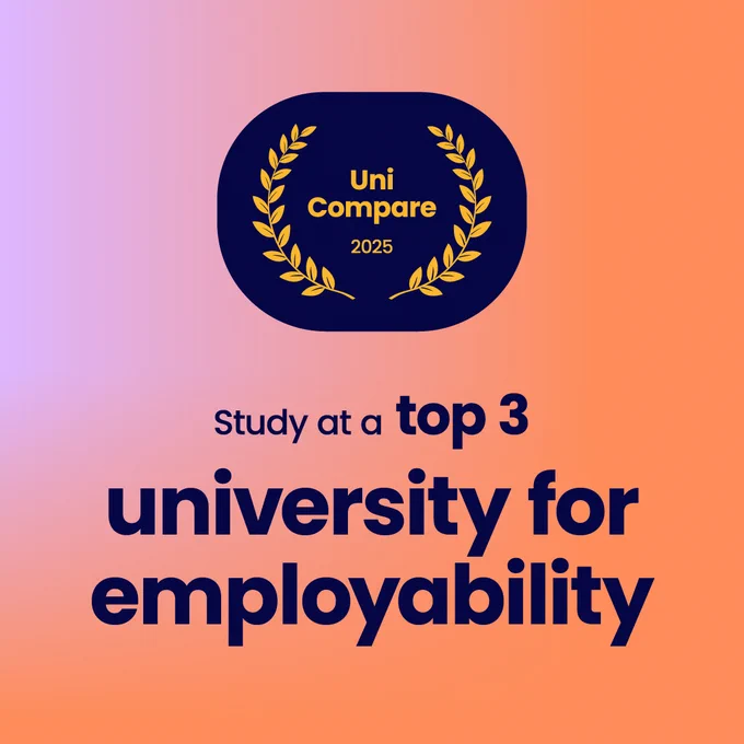 Study at a top 3 university for employability

Uni Compare 2025