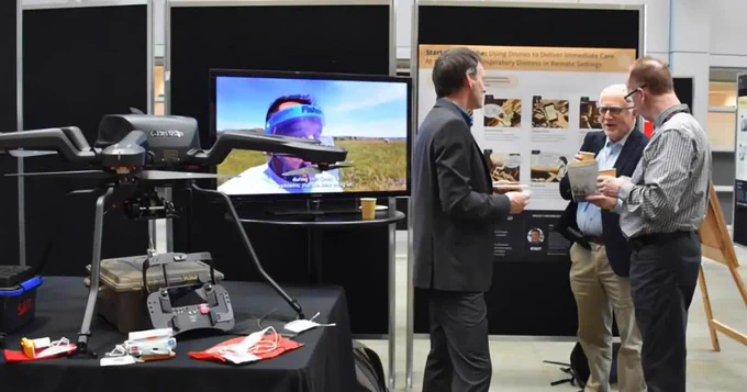 Through Health Everywhere, leading experts in digital health, including drone technology, can meet and collaborate.