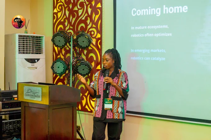DAYO MCINTOSHAT THE AFRICA DEEP TECH CONFERENCE