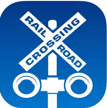 FRA Rail Crossing Locator app icon