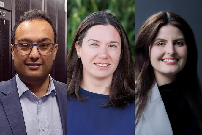 Ahmed Saeed, Jessica Roberts, and Stella Quinto Lima