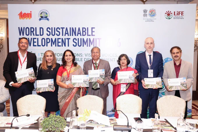 Shell Scenarios India Sketch Launch with TERI at WSDS