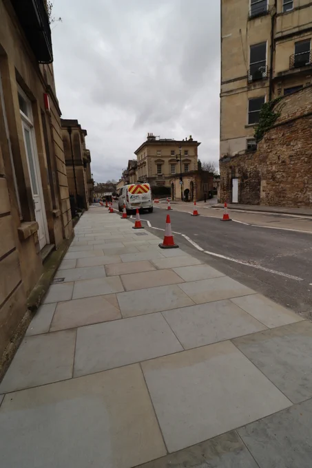 Queen Square Place in Bath.