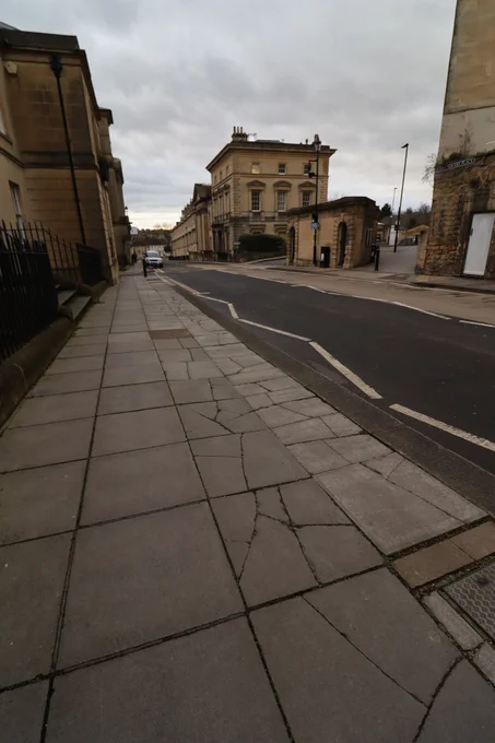 Queen Square Place in Bath.
