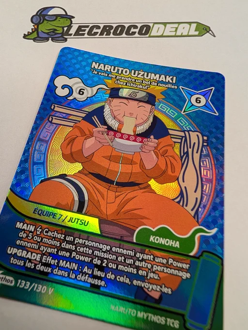 Tente de remporter une carte promo du Naruto Mythos TCG (FR) de Naruto Uzumaki (celle distribuée au FIJ de Cannes) 