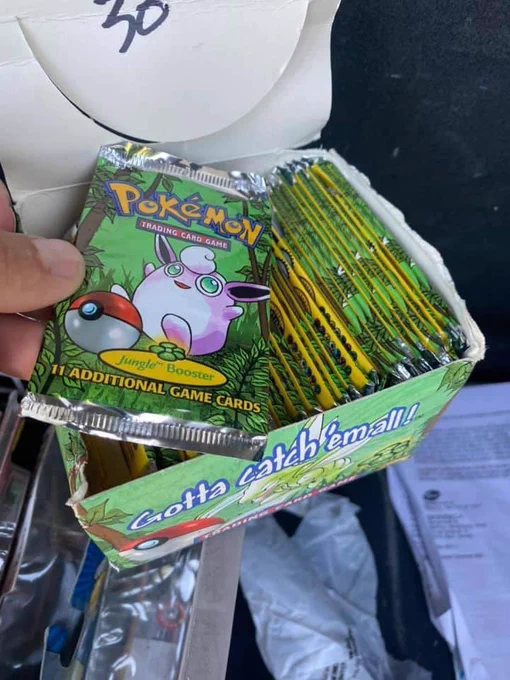 Pokémon Jungle Booster Packs - Sealed